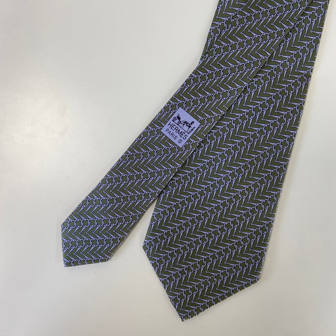 에르메스(HERMES) 명품 정품 넥타이 상품이미지2
