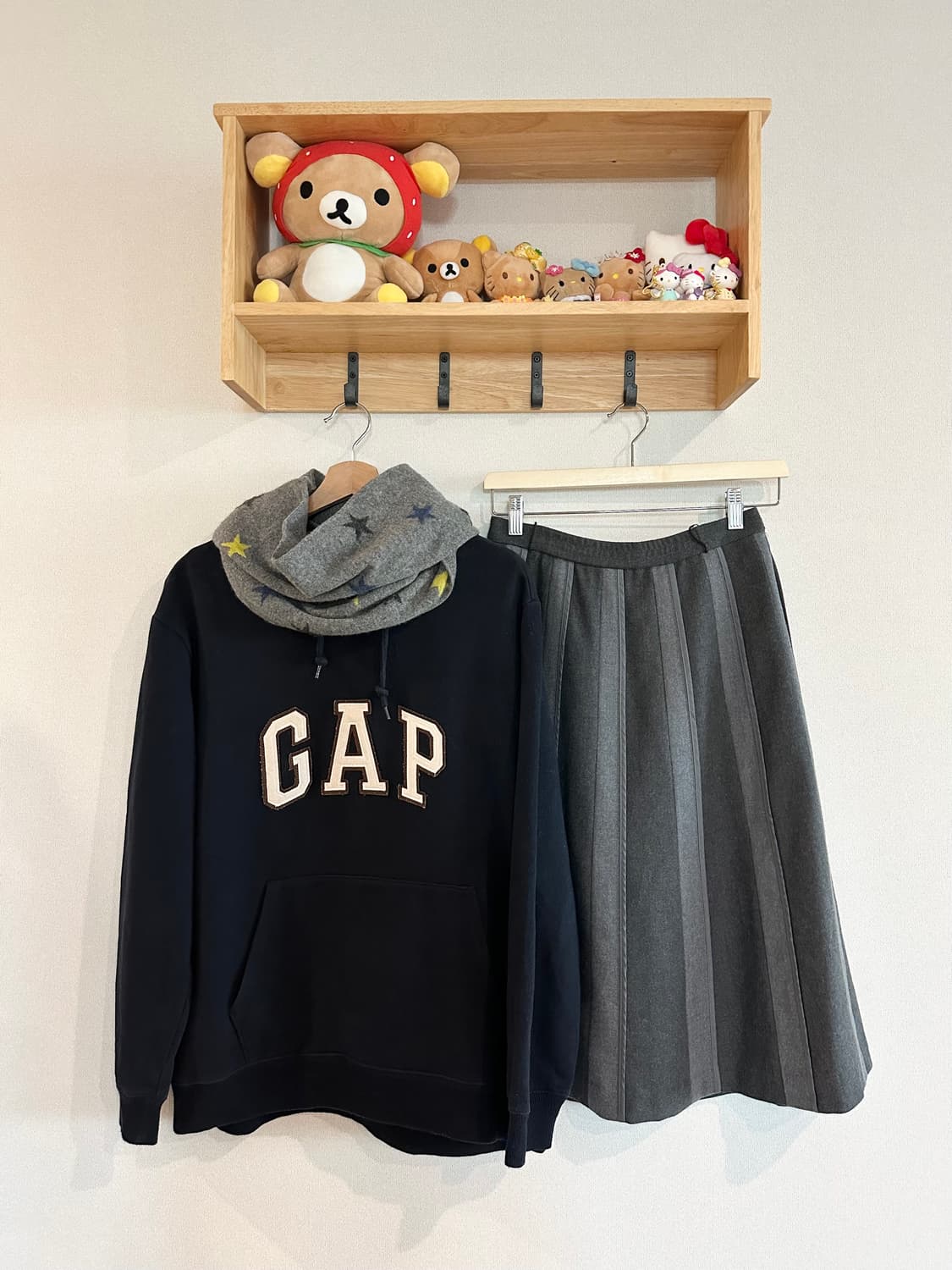 jpn 키치 괴짜 펑크 핀터깔 코디세트 상품이미지1