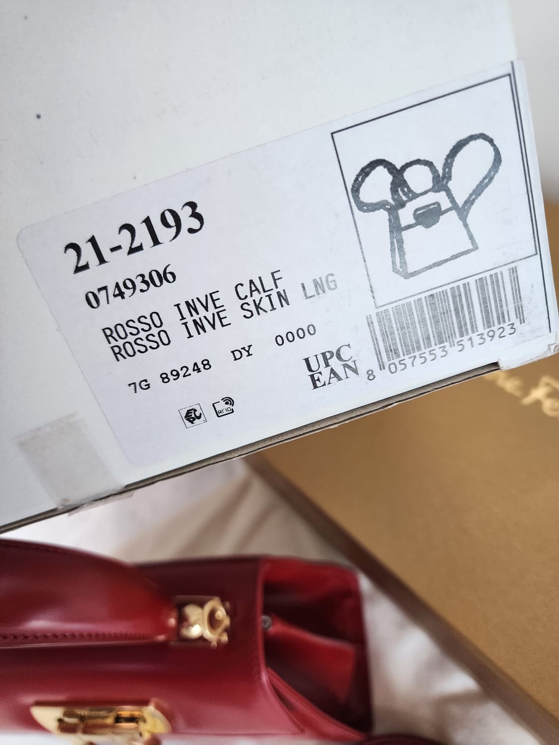 페라가모 탑핸들 켈리백(스몰) 상품이미지8