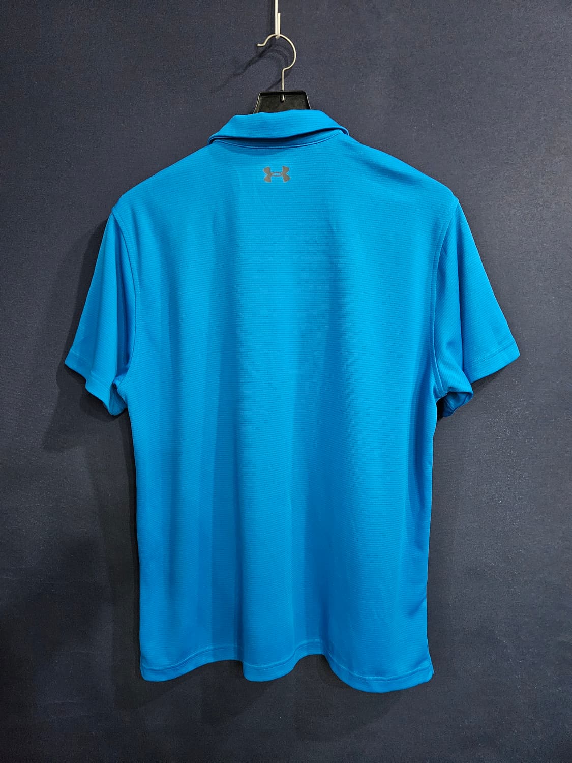 언더아머 블루 남성 110 카라반팔티 상품이미지2