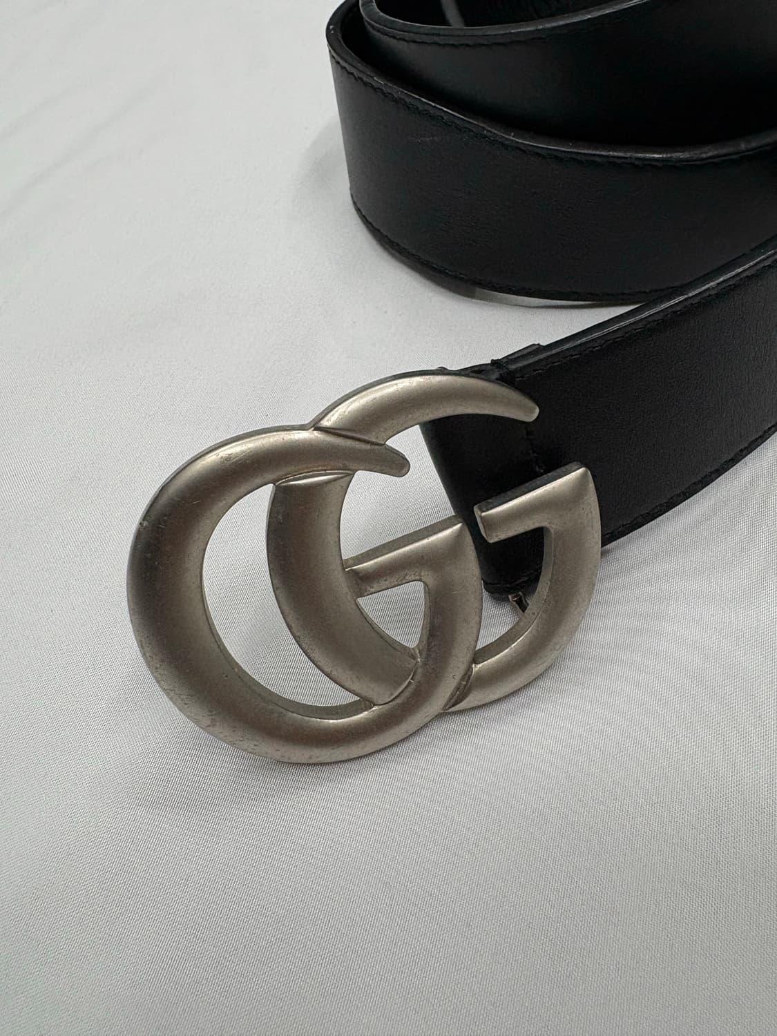 구찌 인터로킹 마몬트 빈티지 레더 벨트 Gucci 상품이미지2