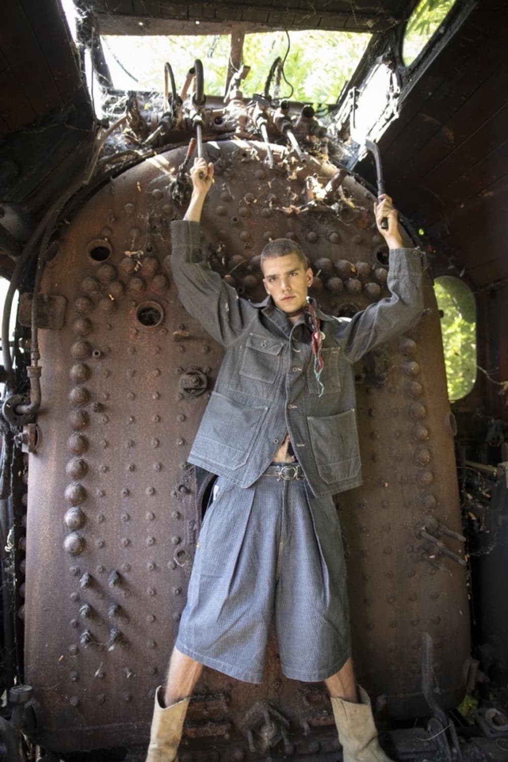 구매합니다)캐피탈 센츄리데님 쇼츠 3사이즈 상품이미지2