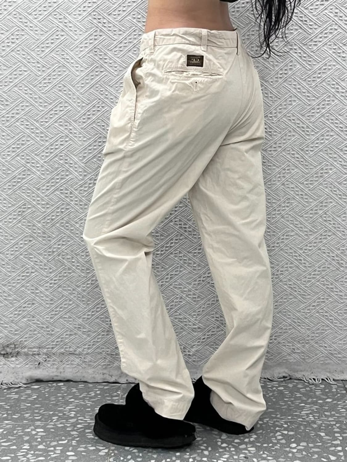 씨피컴퍼니 빈티지 크림아이보리 코튼팬츠 면바지 86 C09922 상품이미지1