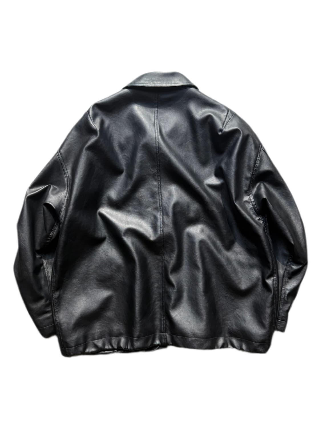 WYM 페이크레더 자켓 M(2XL) 상품이미지2