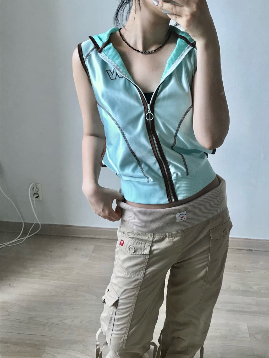 New balance mint chocolate hood vest  상품이미지3