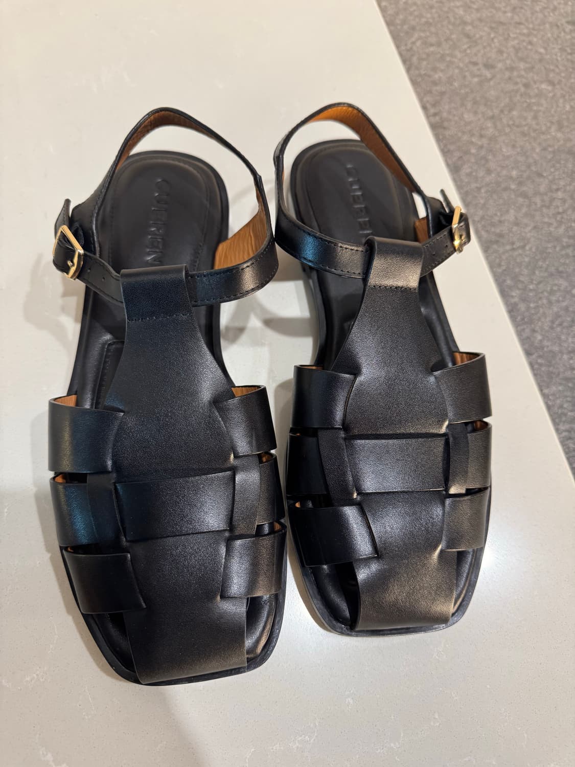 쿠에른 eze03 블랙 샌들 250 상품이미지6