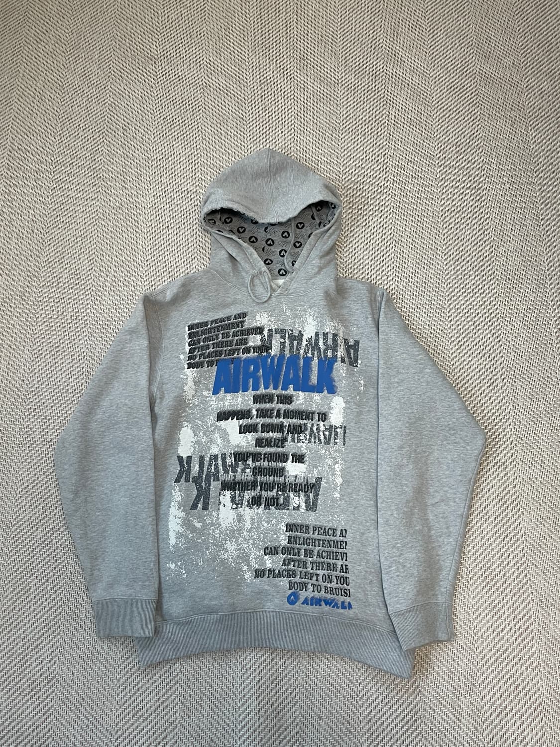 에어워크 타이포그래피 프린트 후디 스웻 J03615 상품이미지1