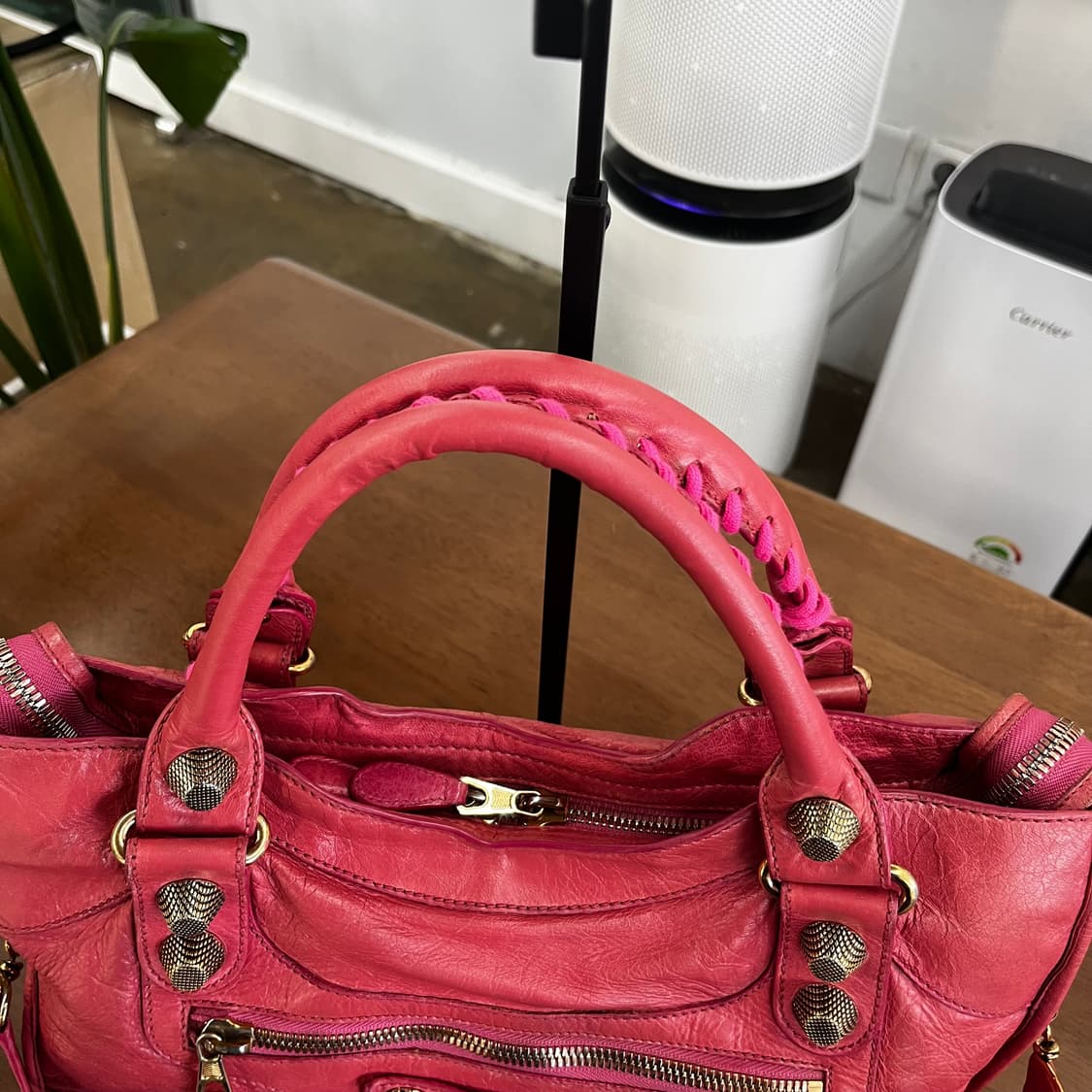 발렌시아가 자이언트 시티백 모터백 상품이미지4