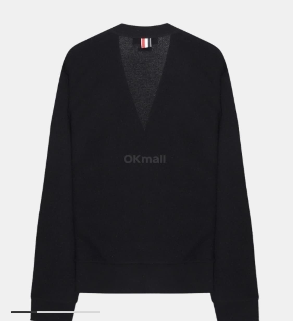 (정품) 톰브라운 트리밍 캐시미어 블랙 피케 가디건 4사이즈 상품이미지2