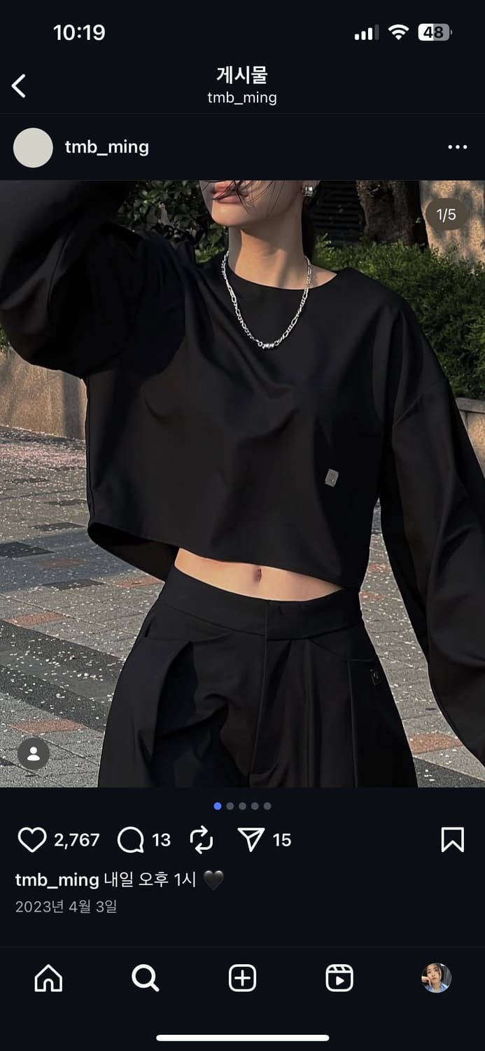 트리밍버드 목걸이 상품이미지2