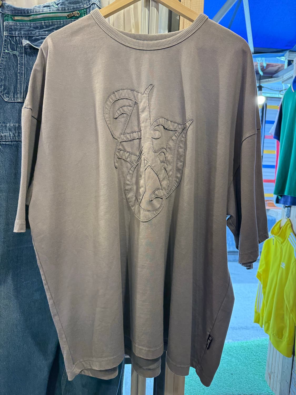 폴로 랄프로렌 옐로우포니 블루 스트라이프 반팔셔츠 상품이미지4