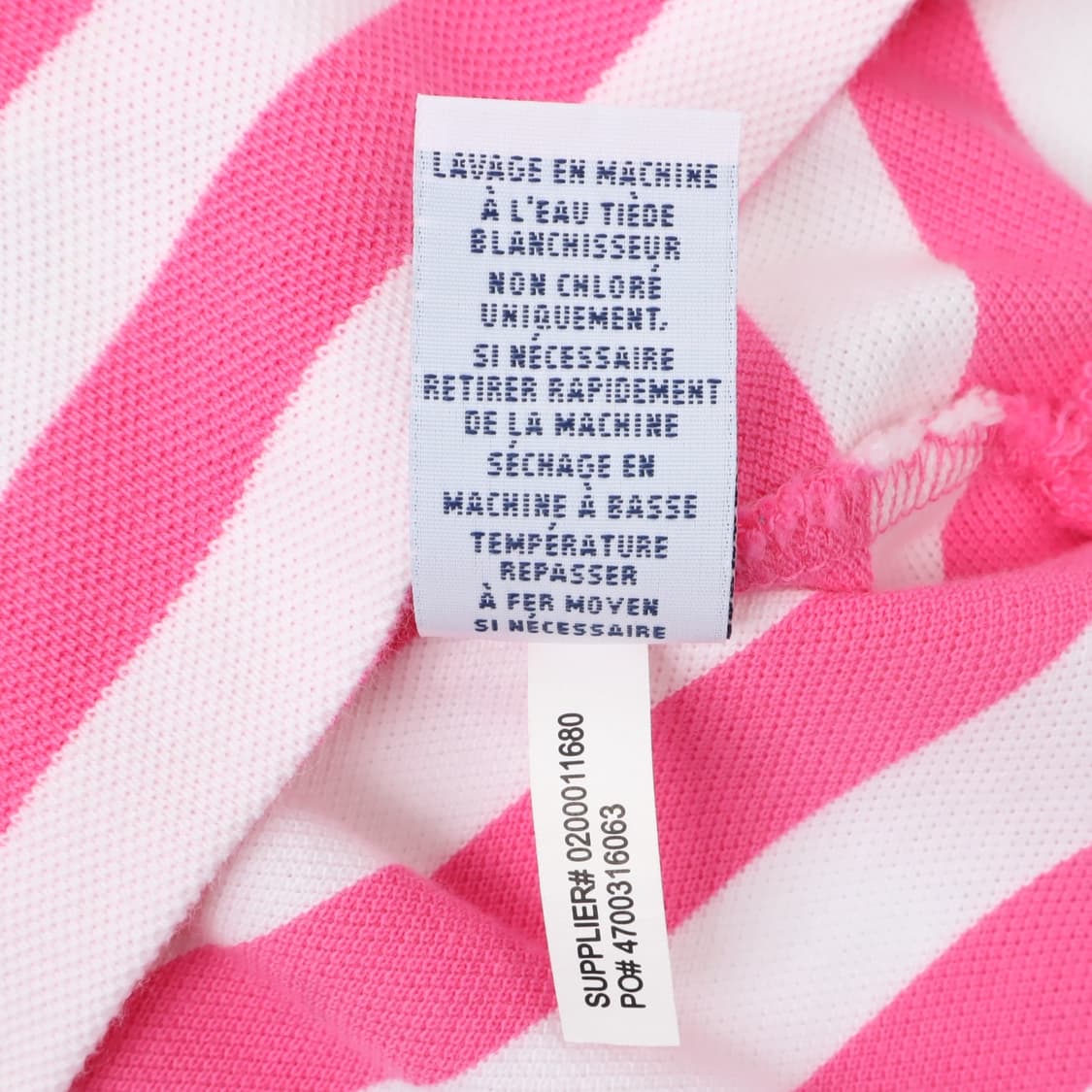 폴로 랄프로렌 핑크 스트라이프 pk 카라티 상품이미지10