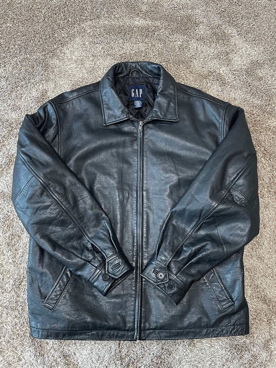 빈티지 올드갭 레더자켓 old gap leather 상품이미지3