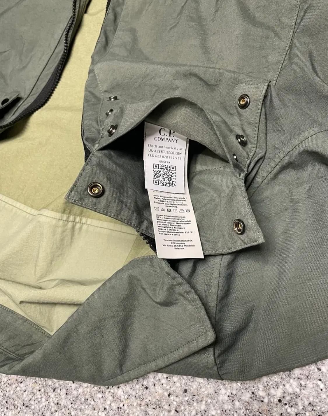 CP컴퍼니 유틸리티 나일론 오버셔츠 사이즈 XL 상품이미지7