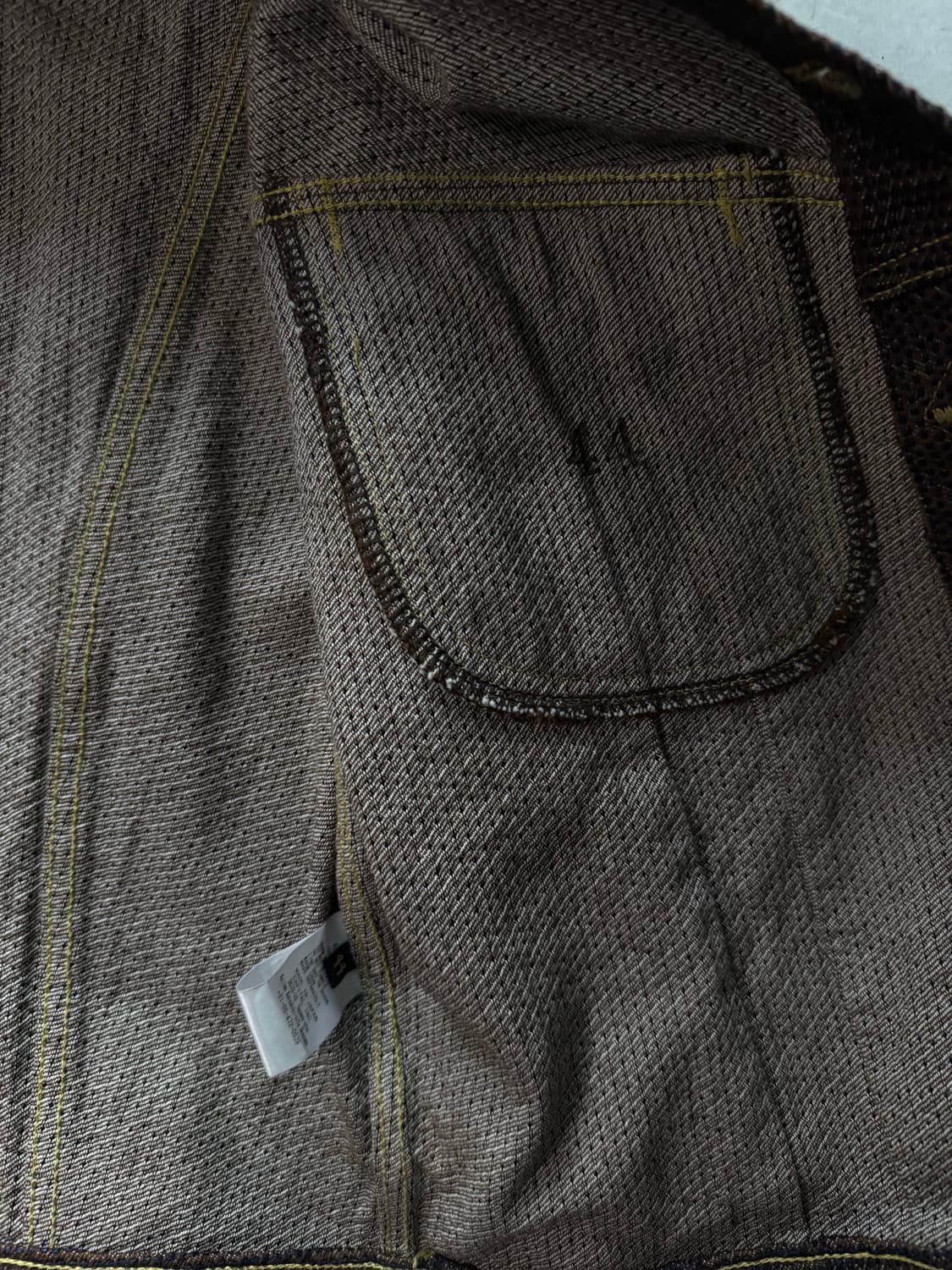 캐피탈 센츄리데님 no.5 44size (1회착용, 소킹1회) 상품이미지4