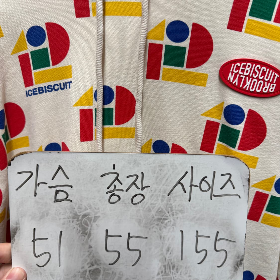 아이스비스킷 후드티셔츠 155 상품이미지4