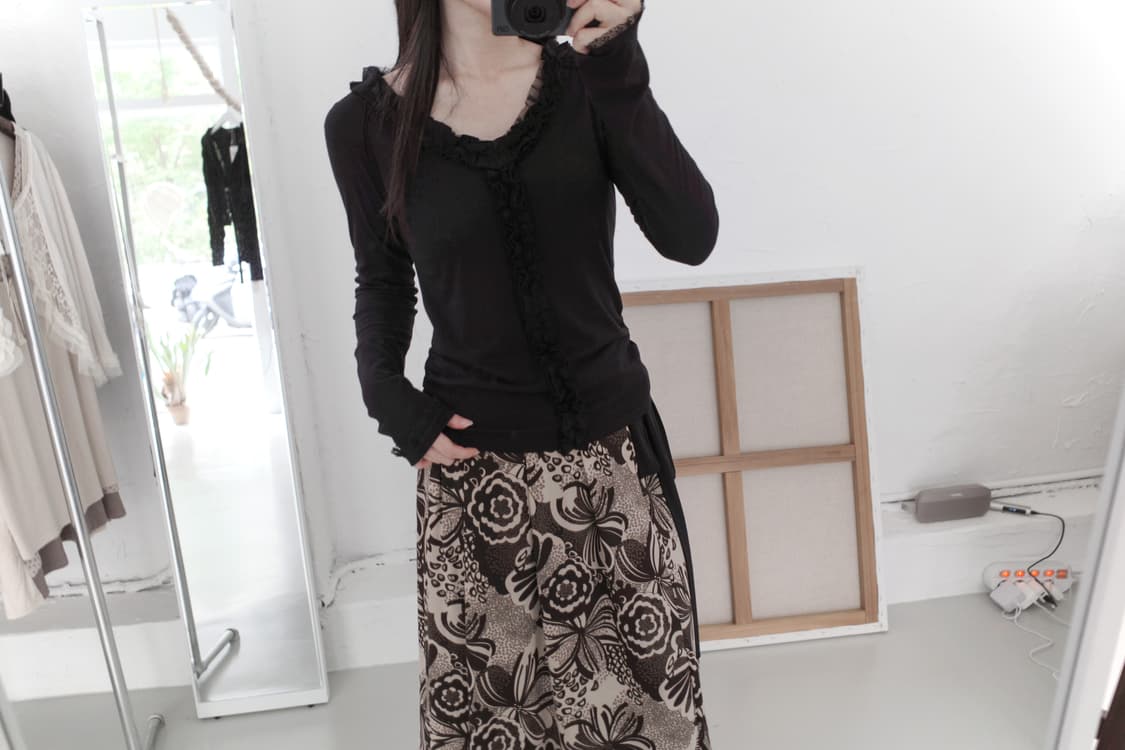 frill shirring T  상품이미지6