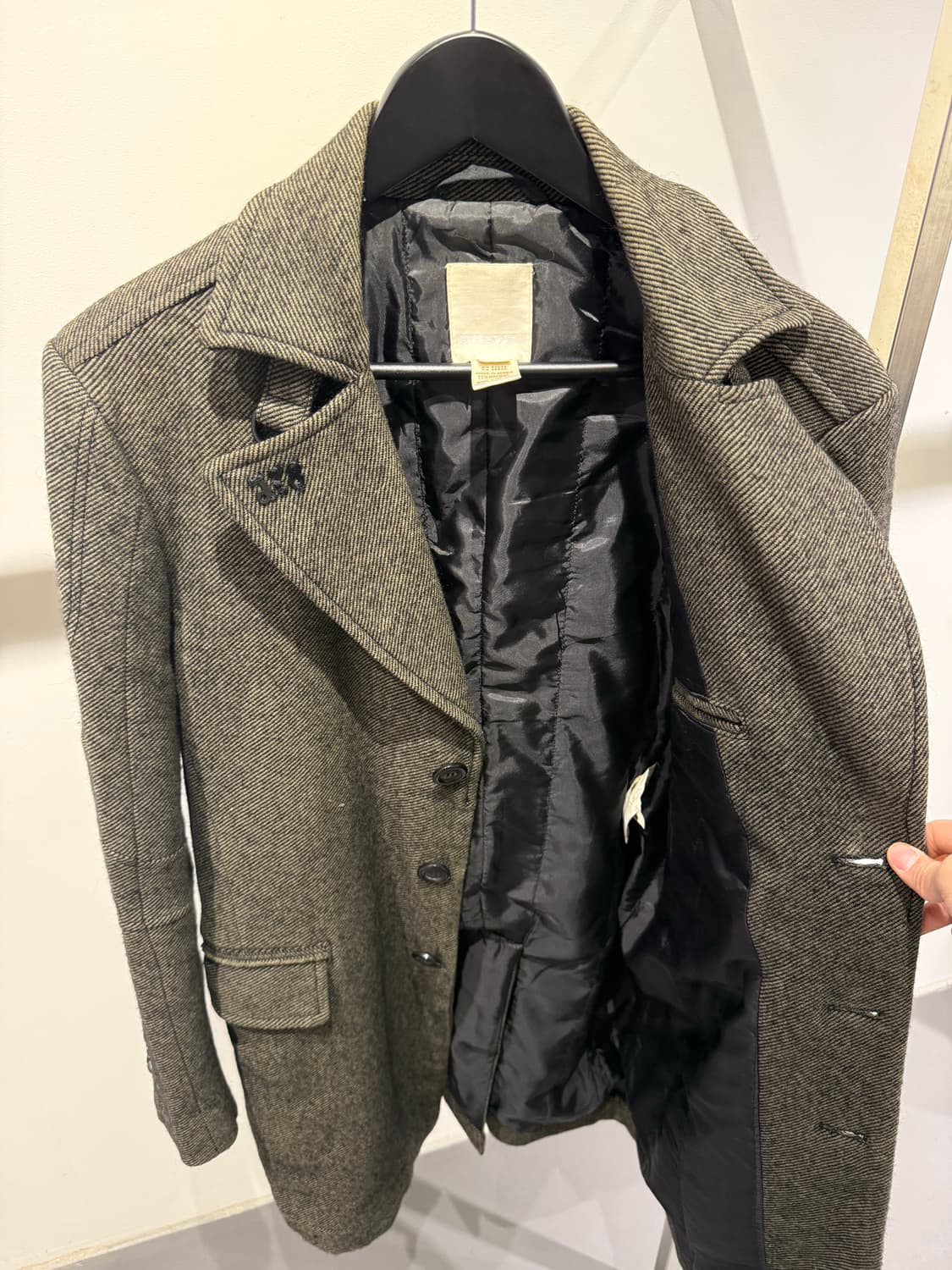 디젤 디테일 코트 상품이미지8