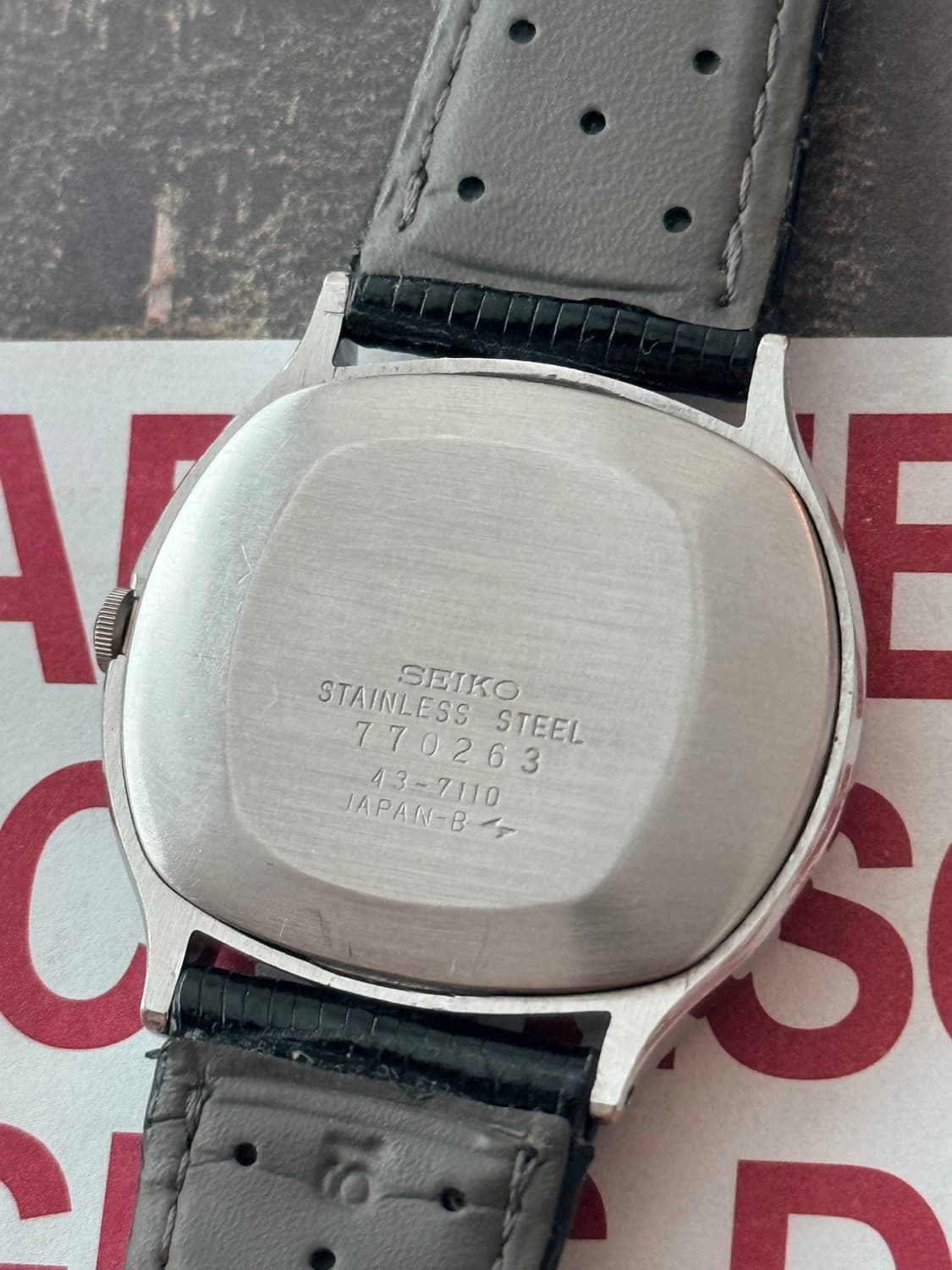 Seiko 세이코 Roman index  White Diel 상품이미지5