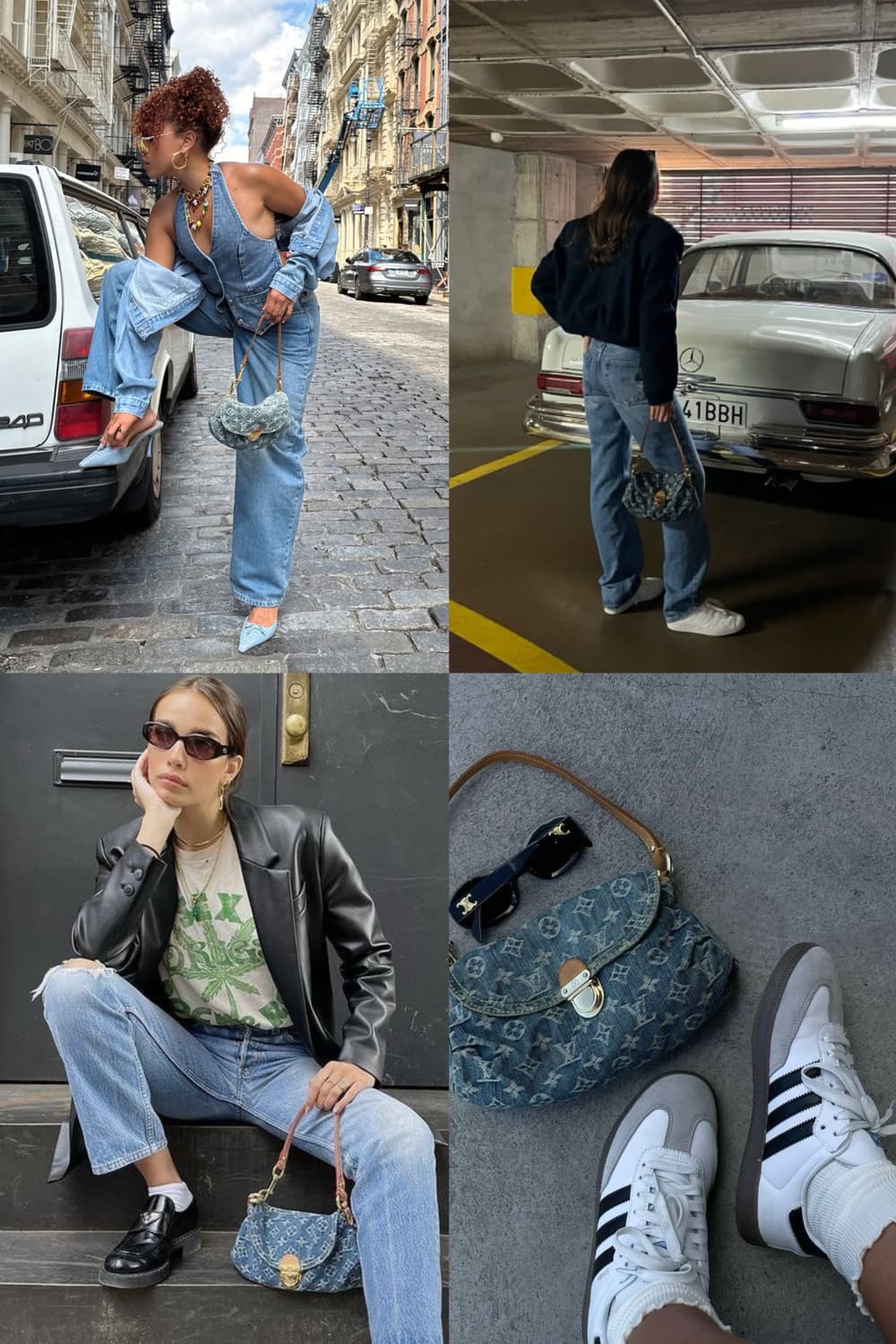 루이비통 데님 플리티백 상품이미지2