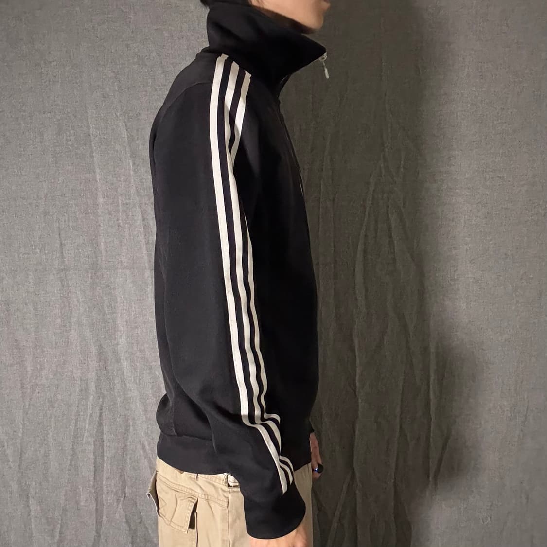 아디다스 삼선 블랙 져지 105사이즈 상품이미지3