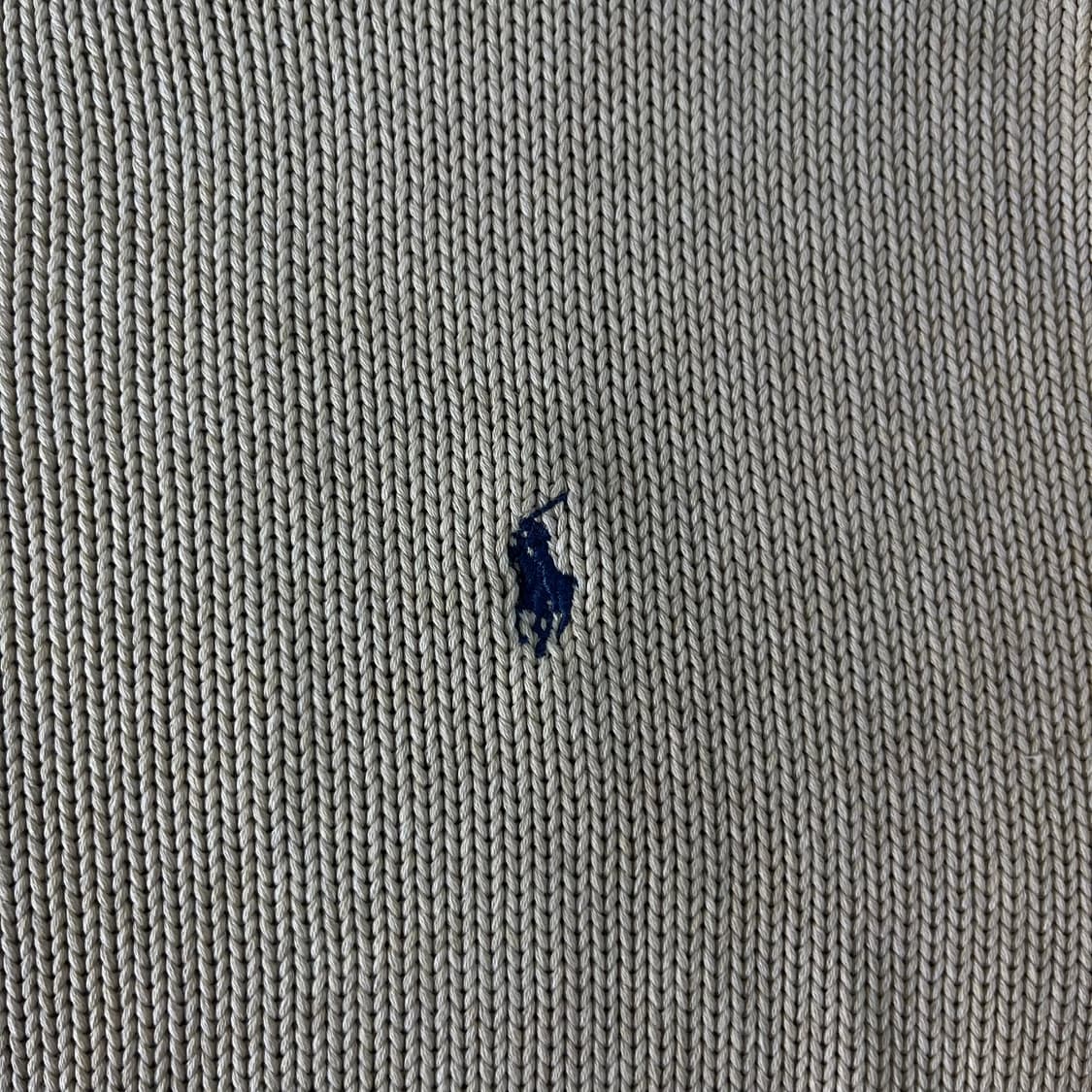 100 폴로랄프로렌 베이지 코튼 니트 상품이미지3