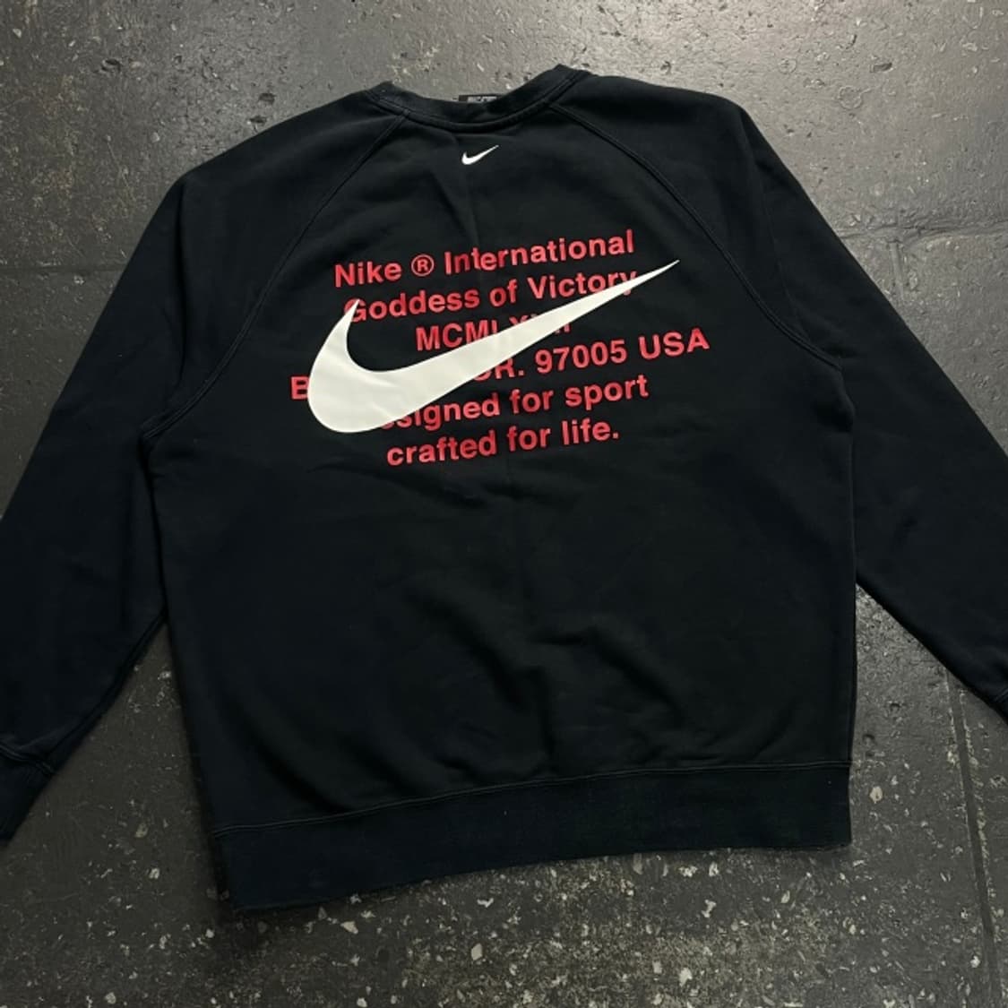 105 나이키 더블 스우시 맨투맨  상품이미지5