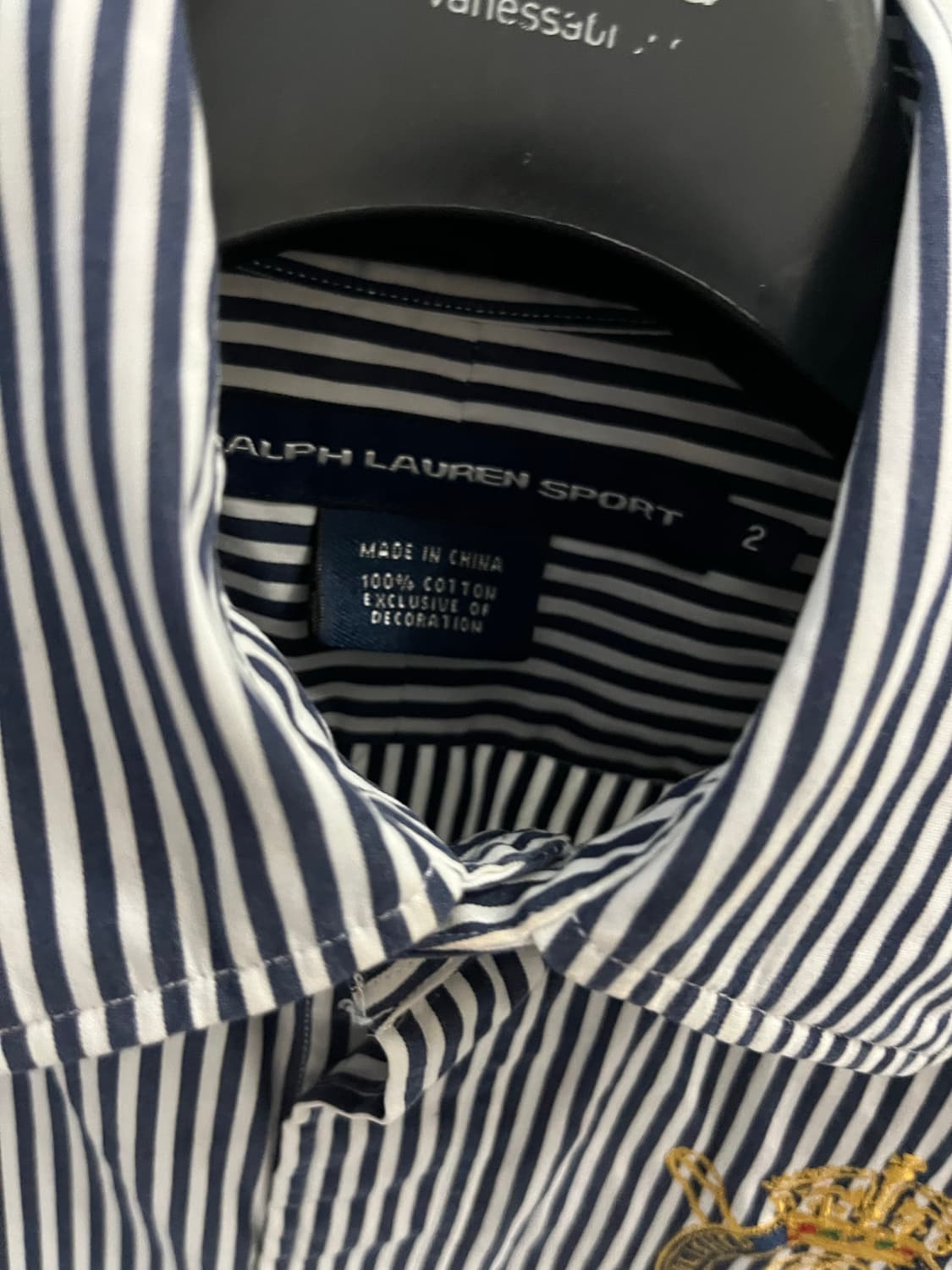 랄프로렌 스트라이프 와펜 셔츠 상품이미지6