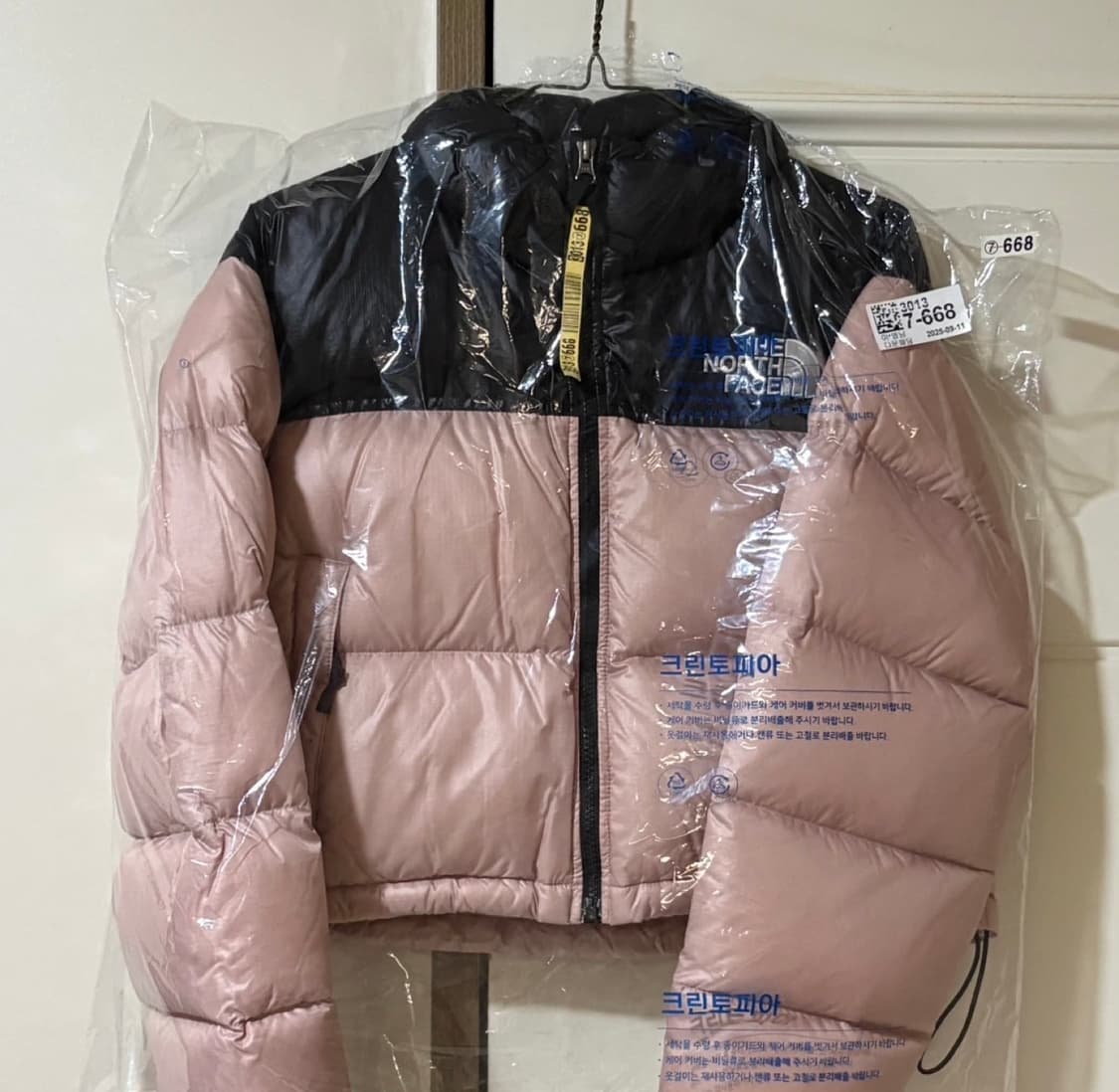 노스페이스 눕시 숏 파스텔핑크 M 상품이미지3