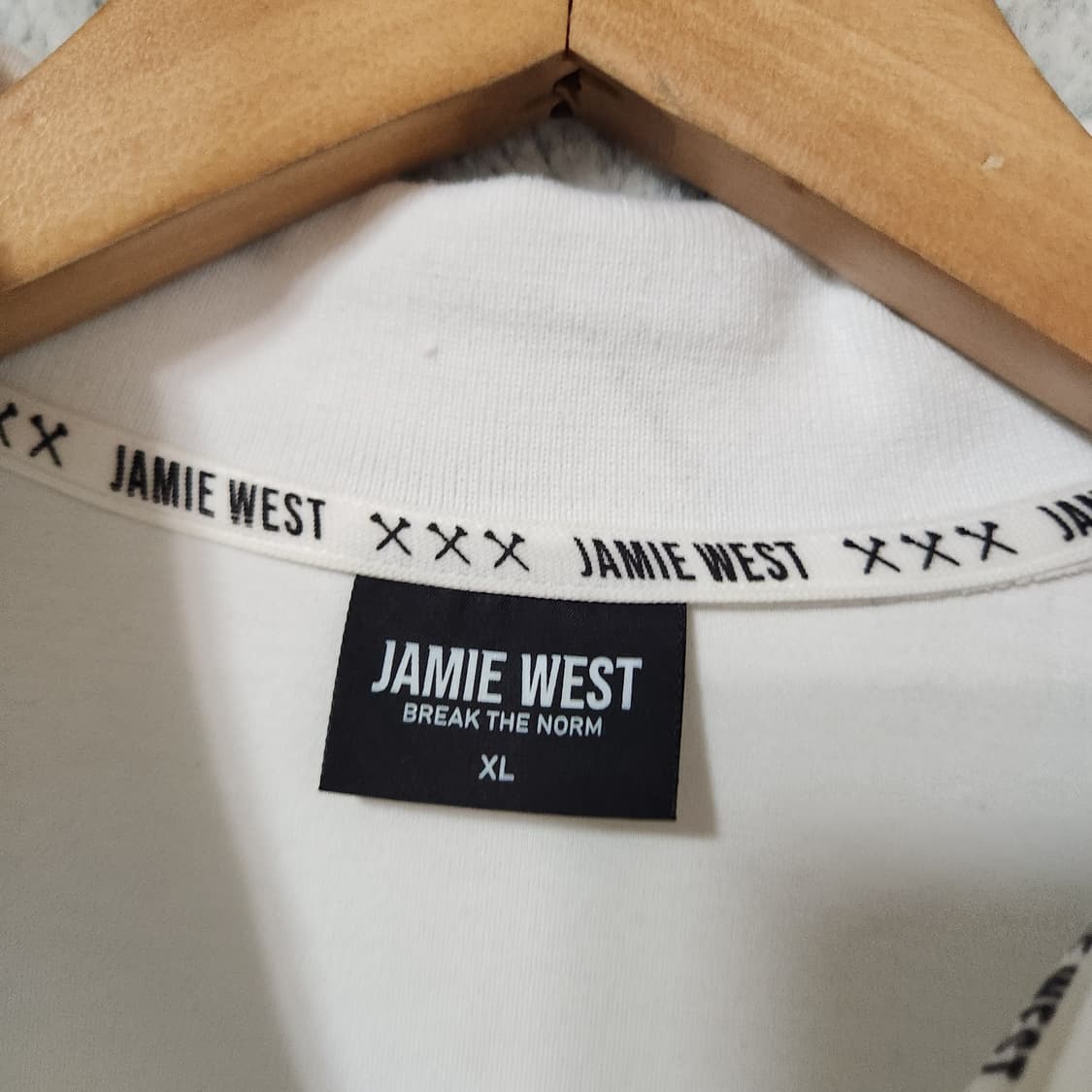 J16 [XL] 제이미웨스트 골프 넥 맨투맨 티셔츠 상품이미지2