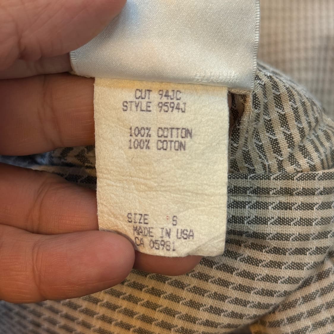 80 ~ 90S MARCIA USA 미국 리버서블 코튼 자켓 스윙탑 상품이미지10