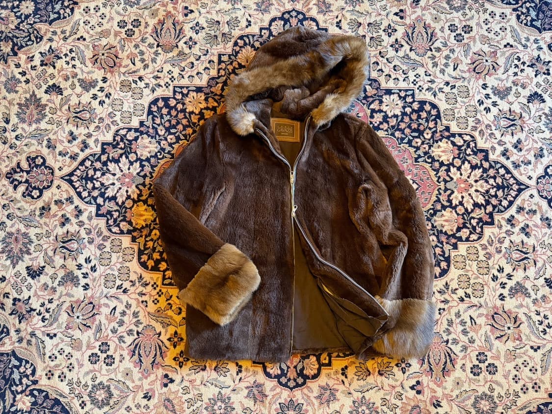 FABIO GAVAZZI 래빗퍼 모피자켓 여성66-77 상품이미지1