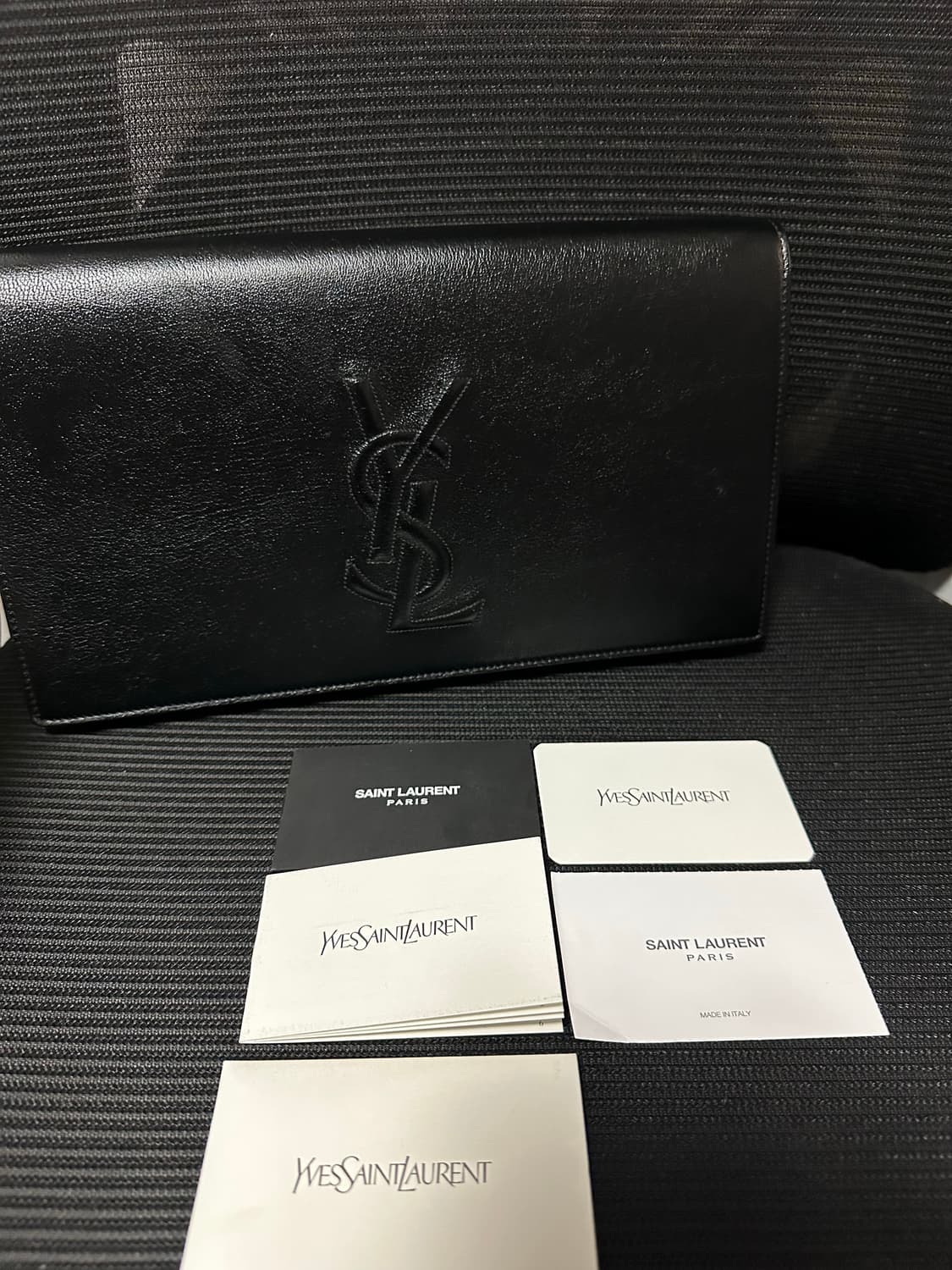 입생로랑 벨드쥬르 클러치 (OS) 상품이미지1