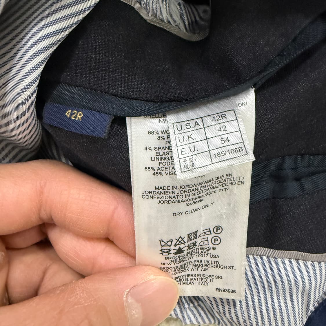 42 W36L30 브룩스브라더스 셋업 0130T1 상품이미지2