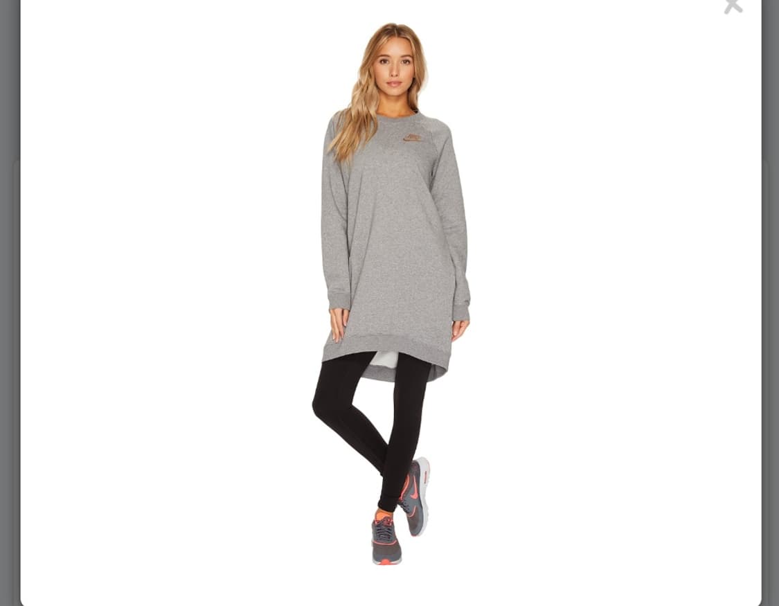 나이키 기모 롱 원피스 상품이미지1