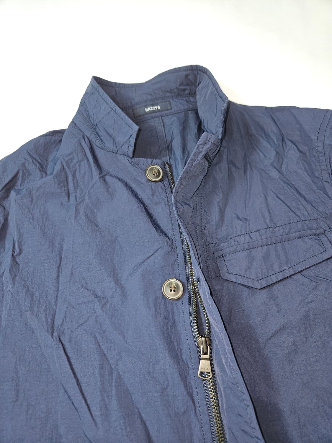 HAZZYS 헤지스 골프 바람막이 자켓 블레이저 클래식 우븐 100 상품이미지2