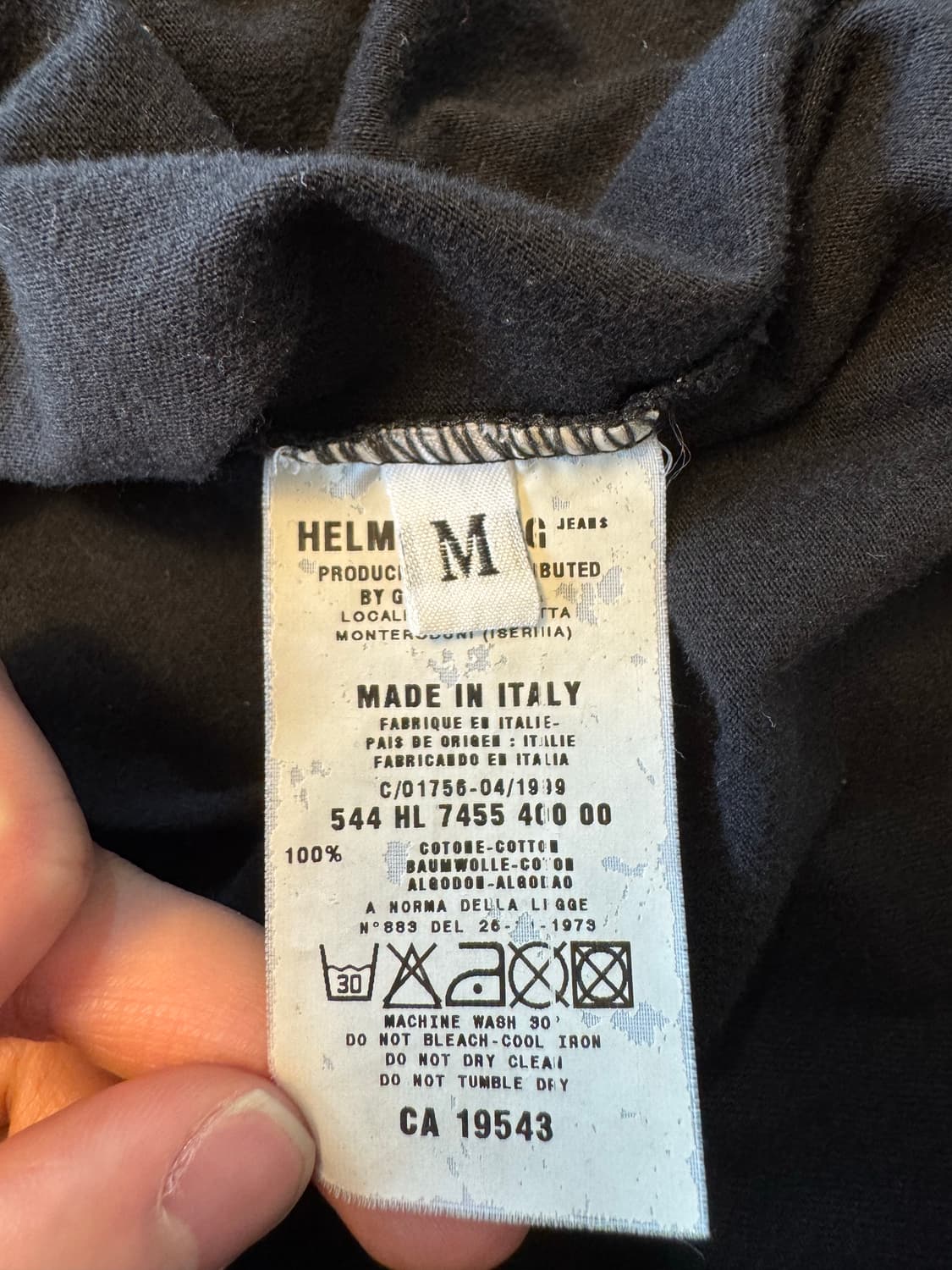 1999aw Helmut lang long sleeve 상품이미지4