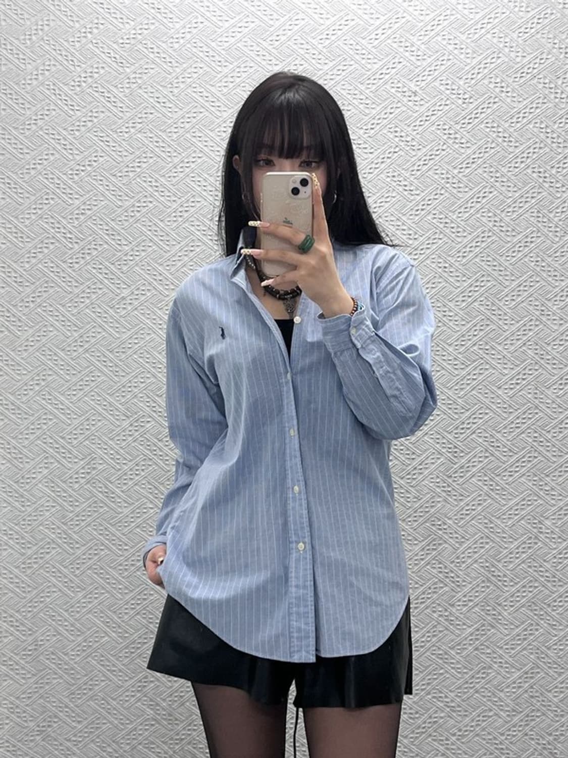 폴로 랄프로렌 YARMOUTH 모던 캐주얼 체크 셔츠 105 C10064 상품이미지2