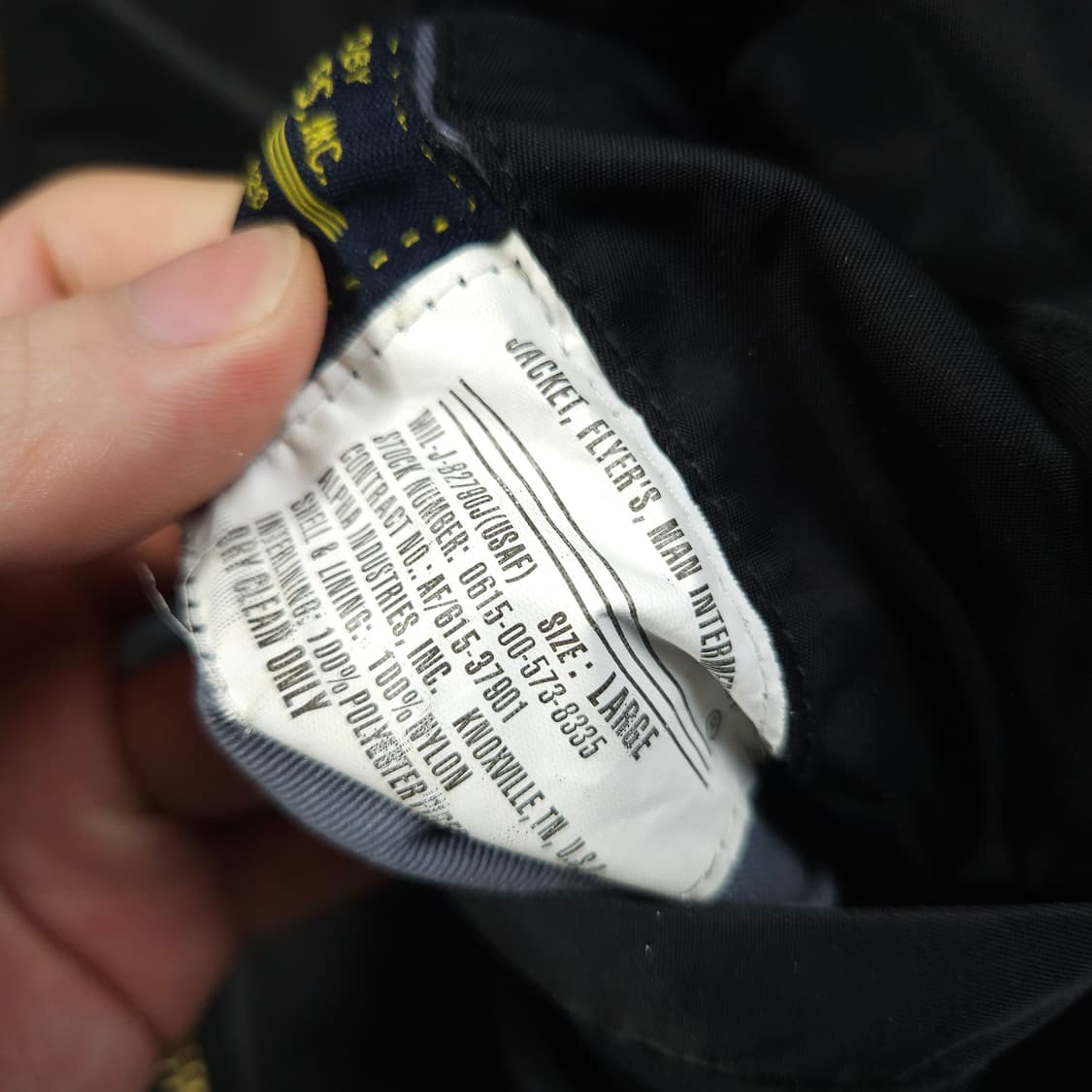 알파인더스트리 양면 항공 점퍼 상품이미지7