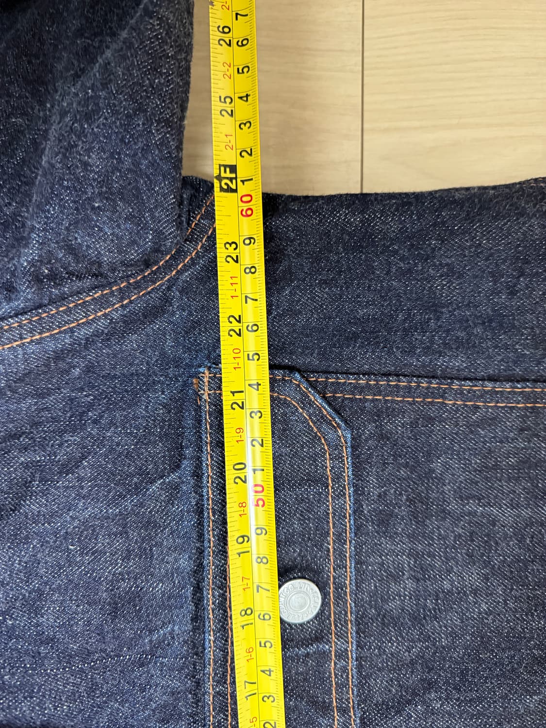 풀카운트 2102xxw 데님 자켓 46사이즈 상품이미지9