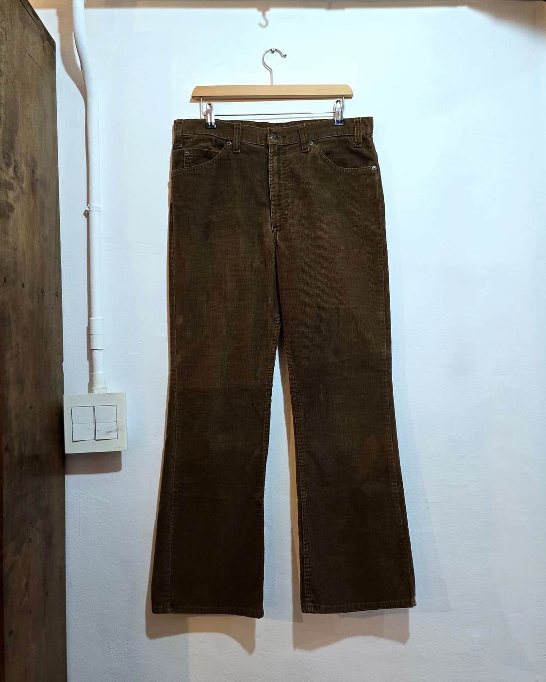 70's Levis 517 Corduroy 브라운 (USA) 상품이미지1