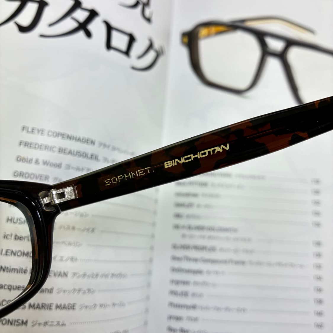 SOPHNET. KANEKO OPTICAL 소프넷 가네코 안경 상품이미지5