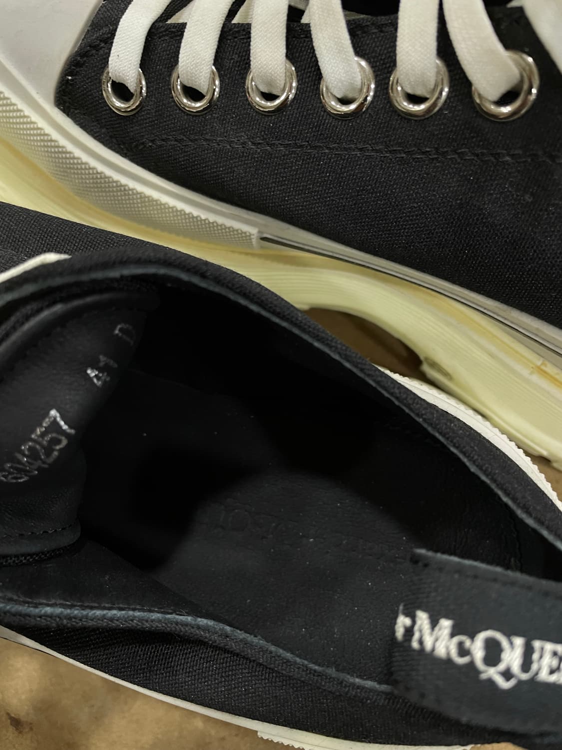 알렉산더 맥퀸/트레드 슬릭 스니커즈(41) 상품이미지6