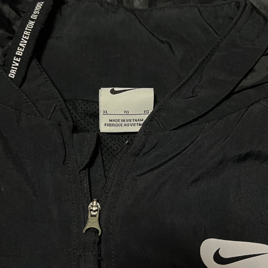 나이키 애슬레틱스 후드 여성 바람막이 XL 반집업 후드 바막 여성 키즈 상품이미지2