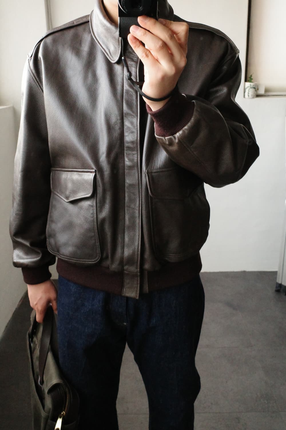 골든베어 A-2 플라이트 자켓 상품이미지3