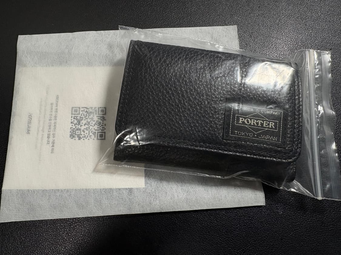 포터 캄 카드 케이스 블랙 상품이미지5