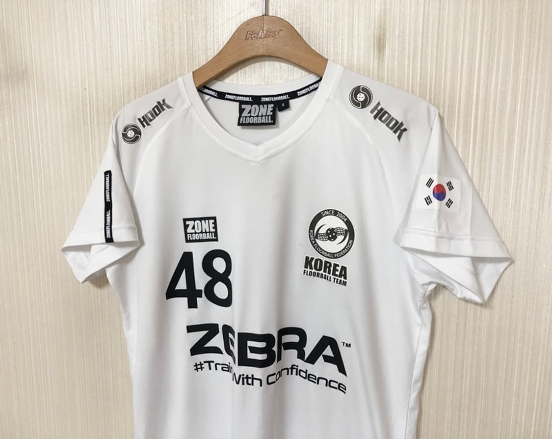 ZONE FLOORBALL 대한민국 플로어볼 국가대표팀 유니폼 S #48 상품이미지6