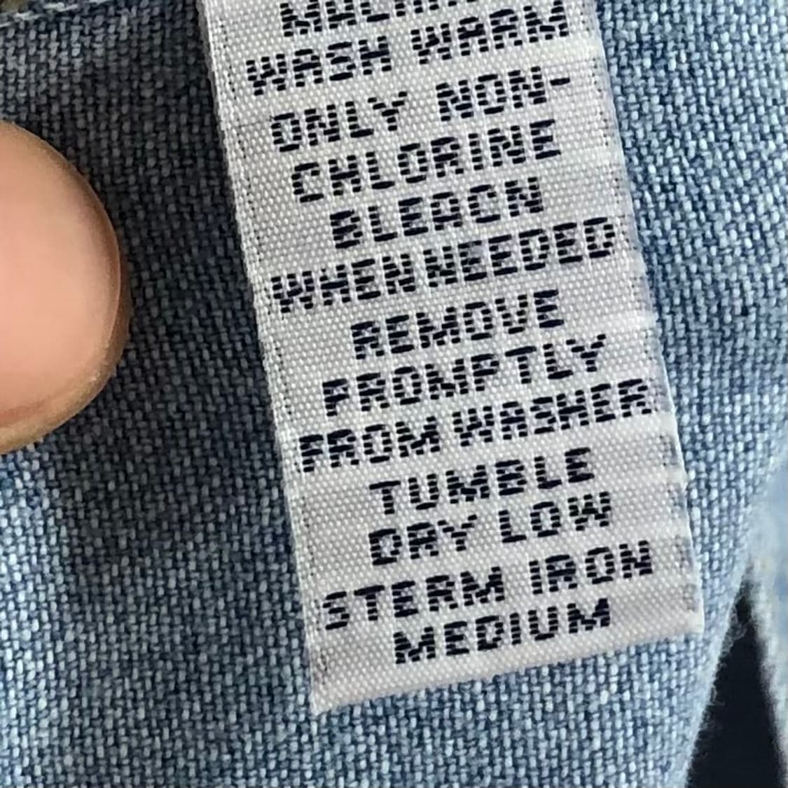 Xxl 폴로 데님 셔츠 상품이미지4