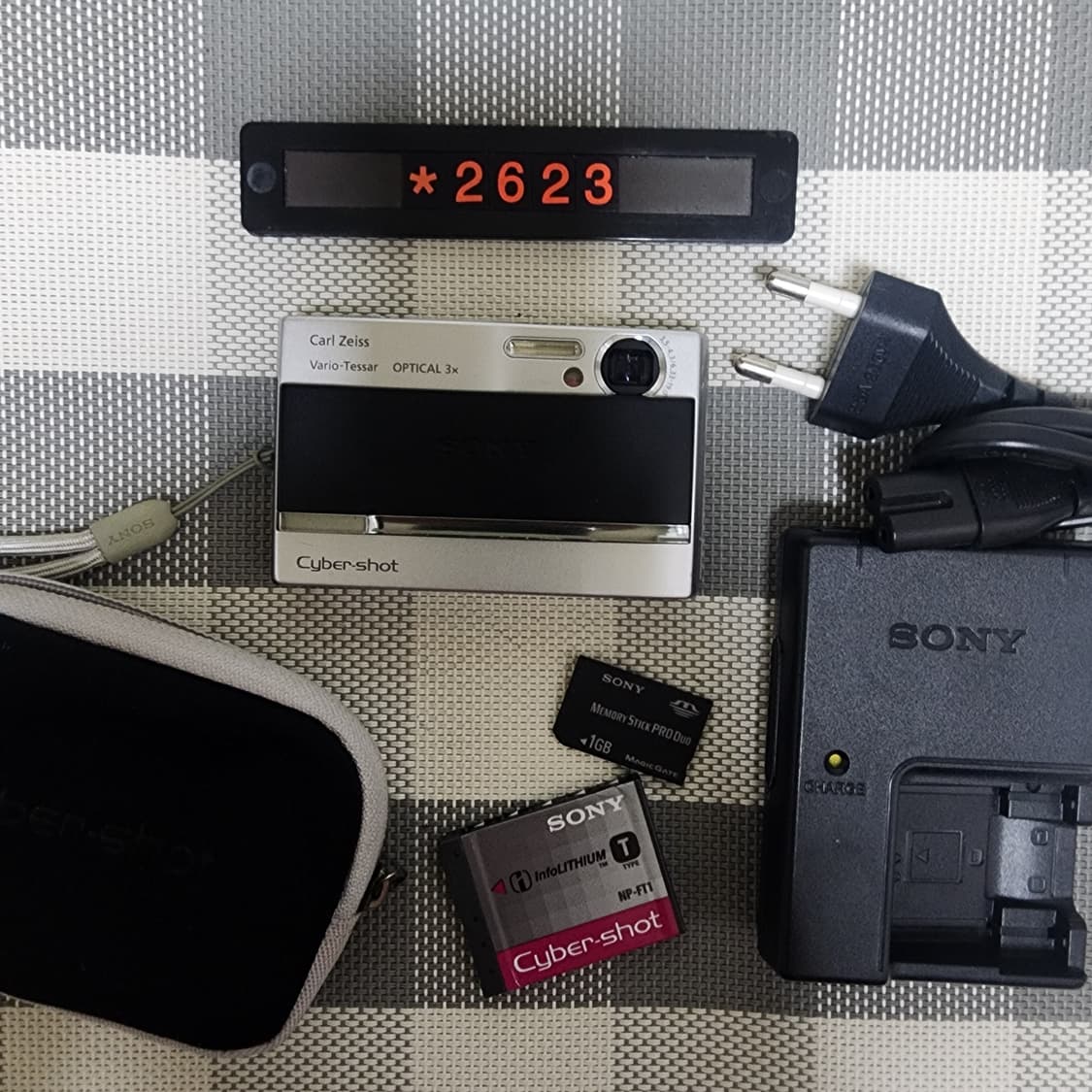 소니 사이버샷 DSC-T9 디지털카메라 파우치포함 상품이미지1