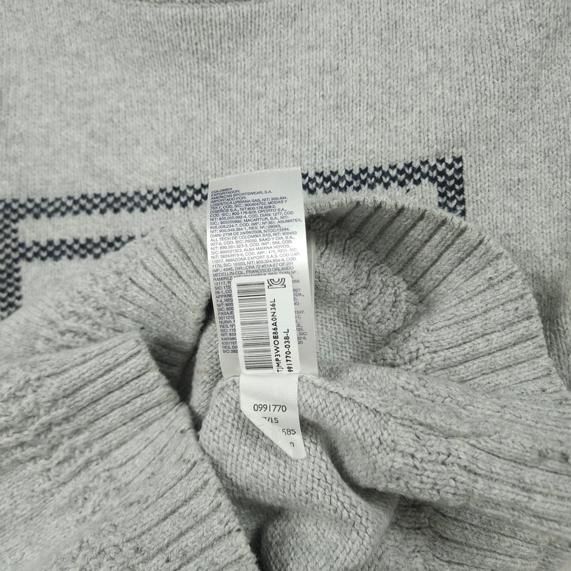 (여성L)타미 힐피거 크루넥 니트 상품이미지4